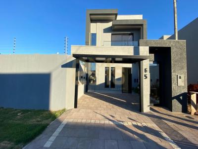 Sobrado para Venda, em Cascavel, bairro Recanto Tropical, 3 dormit�rios, 3 banheiros, 1 su�te, 2 vagas